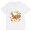 break the wall V-Neck Tee