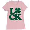 luck Ladies Fitted T-Shirt