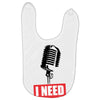 i need a beat Baby Bibs