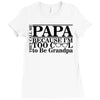 papa Ladies Fitted T-Shirt