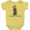 you shall not pass 2 Baby Bodysuit