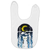 moon visitor Baby Bibs