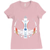 rebel ship Ladies Fitted T-Shirt