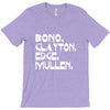 bono, clayton, edge, mullen T-Shirt