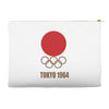 retro tokyo 1964 olympic games Accessory Pouches