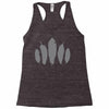 bird feathers nature Racerback Tank
