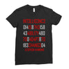 adapt or die encoded (white) Ladies Fitted T-Shirt