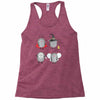 halloween hedgehogs Racerback Tank