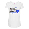 anything unrelated elephants Maternity Scoop Neck T-shirt
