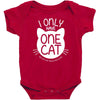 i only have one cat my cat has a few cat Baby Bodysuit