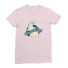 jurassic bunnies Ladies Fitted T-Shirt