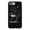 pregnant rex white and red color iPhone 8 Plus