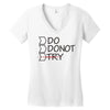 do not try Women's V-Neck T-Shirt
