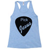 pick jesus bible Racerback Tank