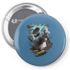 swept away Pin-back button