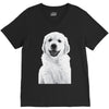 pocket puppy V-Neck Tee