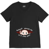 July Peeking Out Baby Boy V-Neck Tee