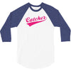 gay pride catcher funny 3/4 Sleeve Shirt