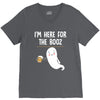 Im Here For The Booz V-Neck Tee
