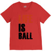 life is ball V-Neck Tee