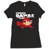 Finding Da Wae Ladies Fitted T-Shirt