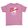 don't stop believing unicorn Youth Tee