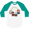Monster Porgs V2 3/4 Sleeve Shirt