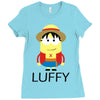 luffy en minion Ladies Fitted T-Shirt