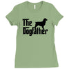 the dogfather english springer spaniel Ladies Fitted T-Shirt