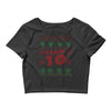 team 10 ugly christmas Crop Top