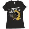 rawr means i love you Ladies Fitted T-Shirt