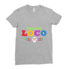 loco coco skul Ladies Fitted T-Shirt