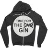 time for the gin Zipper Hoodie