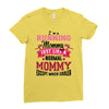 running mommy Ladies Fitted T-Shirt