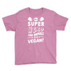 Be A Super Hero For Animals Go Vegan! Youth Tee