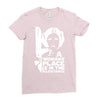 a woman's place is in the resistance Ladies Fitted T-Shirt