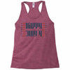 happy july 4th Racerback Tank