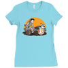lost in space Ladies Fitted T-Shirt