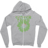citizen 'flower Zipper Hoodie
