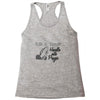 life is fragile Racerback Tank