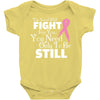 the lord will fight for you, you need only to be still Baby Bodysuit
