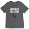 happy first fathers day V-Neck Tee