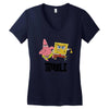 Trouble Women's V-Neck T-Shirt