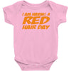 red ginger hair day Baby Onesie