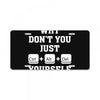 Why Don't You Just Ctrl Alt Del Yourself License Plate