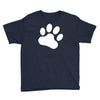 paw sticker vinyl decal Youth Tee