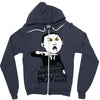 angriest boy in the world Zipper Hoodie