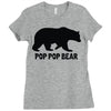 pop pop Ladies Fitted T-Shirt