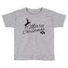 merry christmas flower Toddler T-shirt