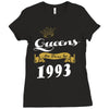 queens are born in 1993 Ladies Fitted T-Shirt